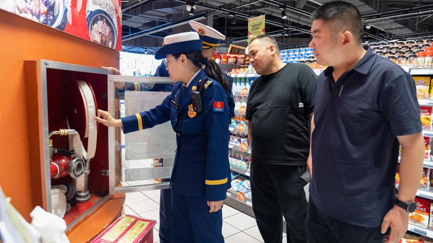 消防檢查護航五一 筑牢假期安全防線