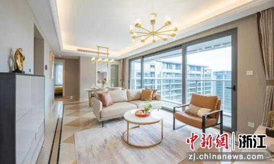 暖屋御潮府115㎡样板间实景图。(受访者 供图) 暖屋御潮府115㎡样板间实景图。(受访者 供图)