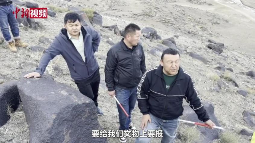 “四普”新发现吾勒肯布勒合岩画：这里的岩石“会说话”