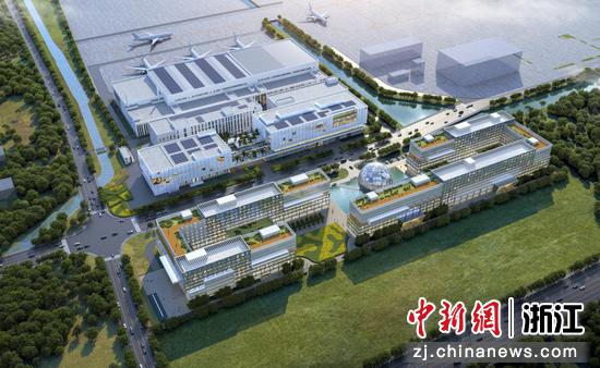 浙江长龙航空创新智能维修保障主基地。(长龙航空 供图) 浙江长龙航空创新智能维修保障主基地。(长龙航空 供图)