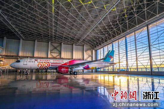 长龙航空机库。(长龙航空 供图) 长龙航空机库。(长龙航空 供图)