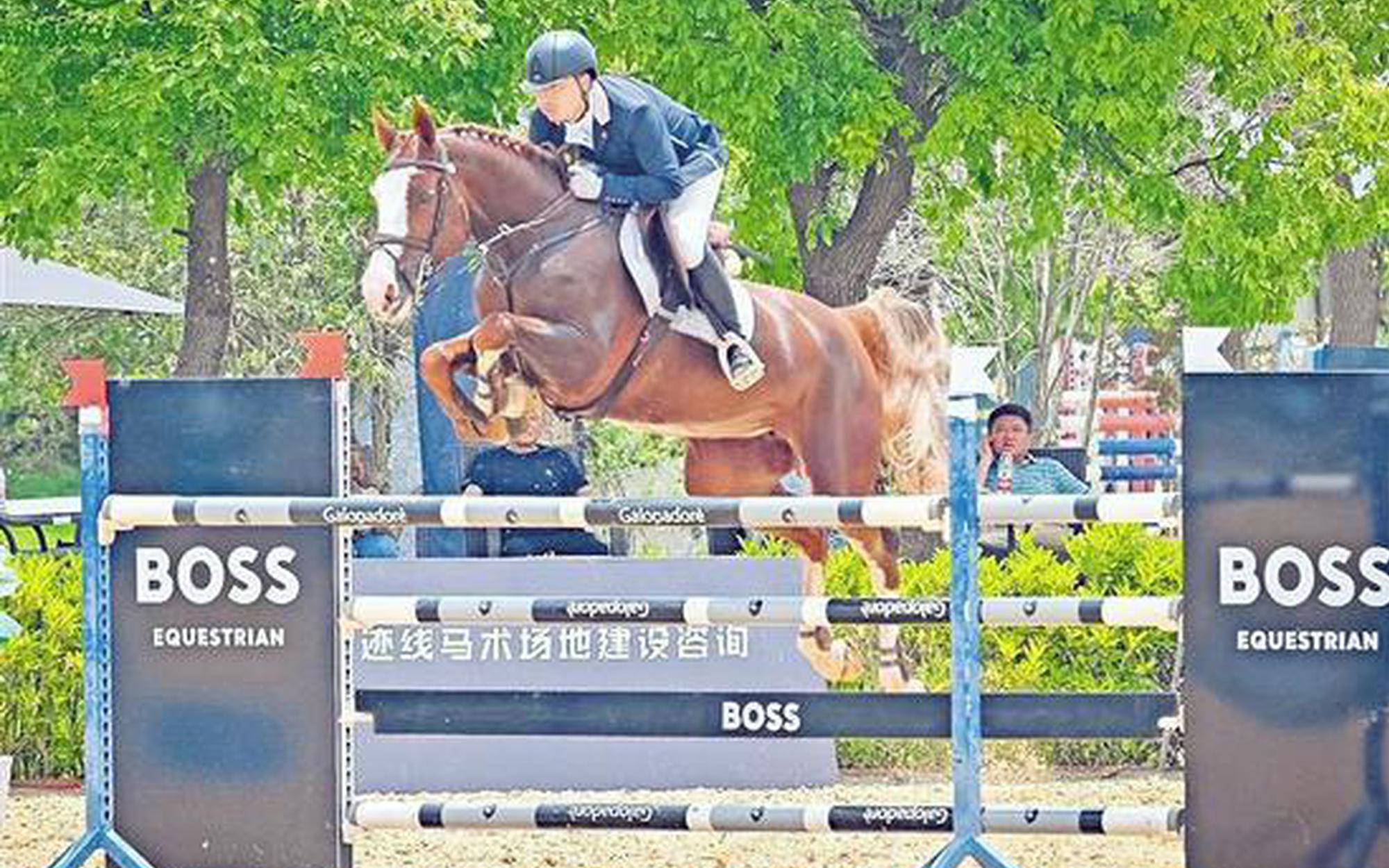 宁夏马术队首次闯入全运会场地障碍赛决赛