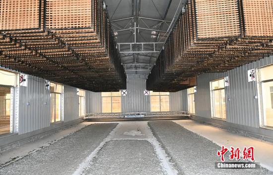 图为标准化蚕房。蒋雪林 摄
