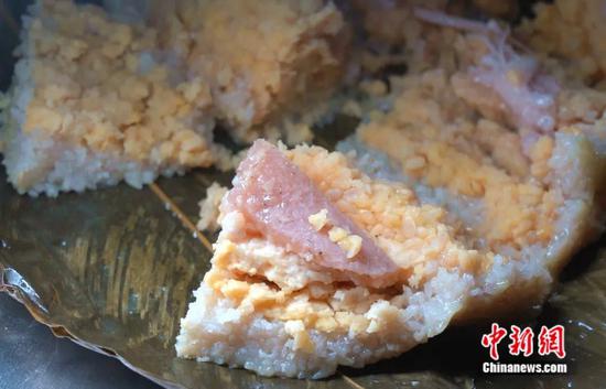 图为“横县大粽”。横州市融媒体中心供图