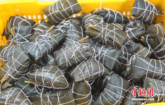 图为“横县大粽”。横州市融媒体中心供图