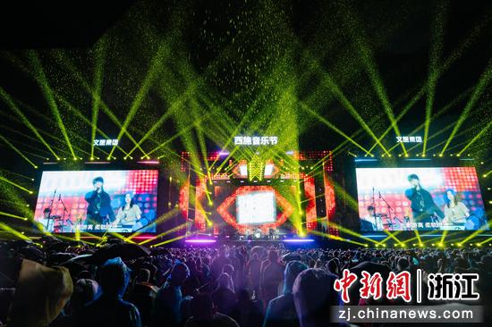 近日,2025西施音乐节现场。 (主办方供图) 近日,2025西施音乐节现场。 (主办方供图)