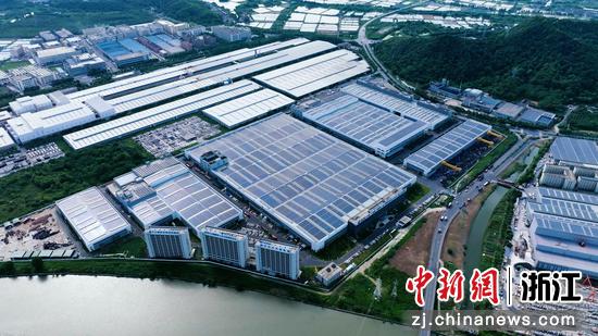 物产中大德清线缆智能制造基地。物产中大元通电缆供图 物产中大德清线缆智能制造基地。物产中大元通电缆供图