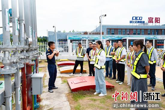 “美丽中国我先行——让出行更美好”2025年六五环境日主题活动现场。浙江高速能源 供图