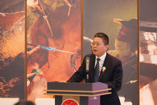 中国馆馆长邬胜荣致辞