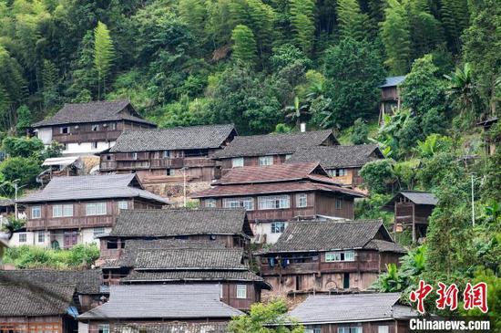 图为贵州省从江县下江镇摆亥村高良寨一隅。吴德军 摄