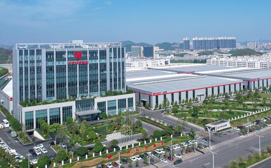 图为农行贵阳分行支持的中安科技集团全景