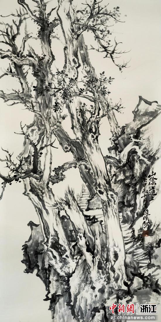 《王维明》

137×69 cm