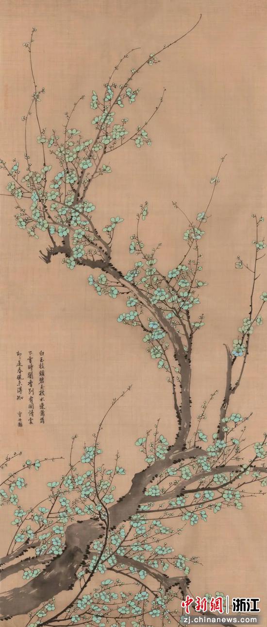 《却是春风未得知》

141×60 cm