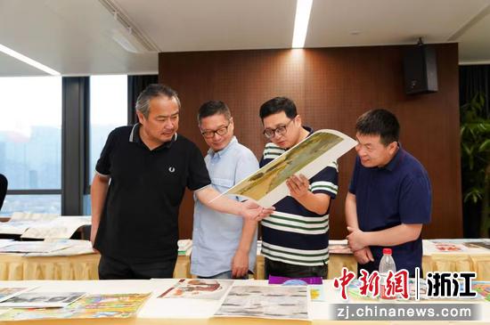 2024“国寿小画家”省级评选现场。 （主办方 供图）