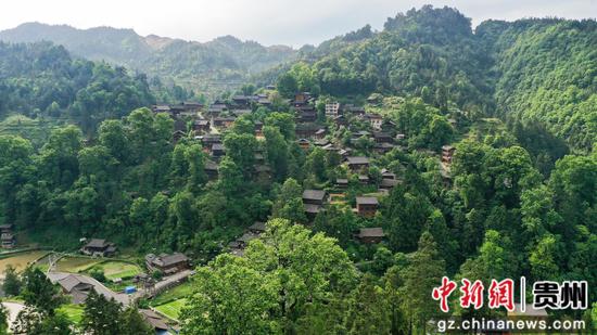 基佑村全景。剑河县融媒体中心供图 基佑村全景。剑河县融媒体中心供图
