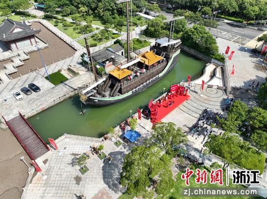 航拍万斛神舟。(无人机照片)刘小卉 摄 航拍万斛神舟。(无人机照片)刘小卉 摄