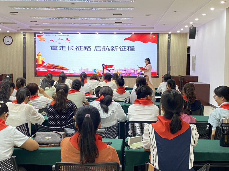 尉犁县少先队辅导员培训暨第十三届少先队辅导员专业技能大赛收官