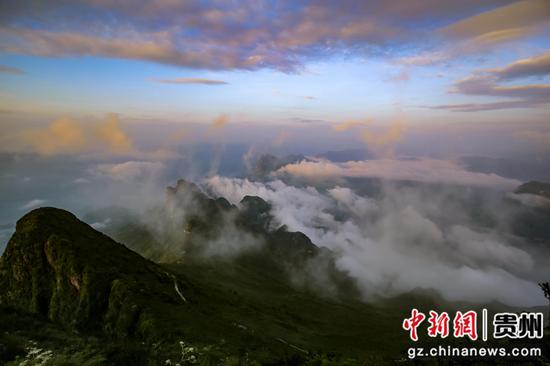 贵州六枝牂牁江景区云海景色。赵桦 摄 贵州六枝牂牁江景区云海景色。赵桦 摄