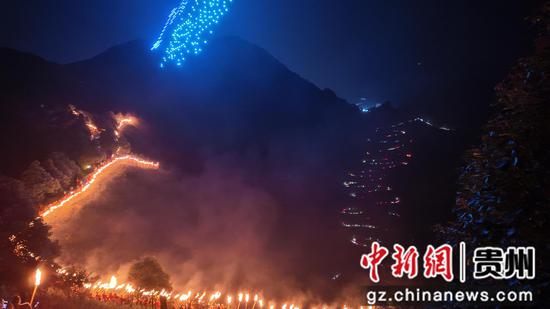 贵州·晴隆第十五届彝族火把节开幕 贵州·晴隆第十五届彝族火把节开幕