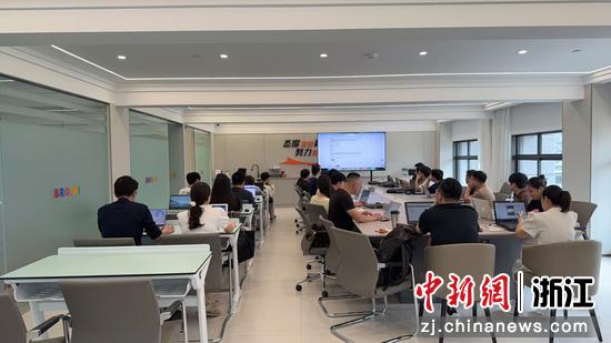 培训现场。 胡丽凡 供图 培训现场。 胡丽凡 供图