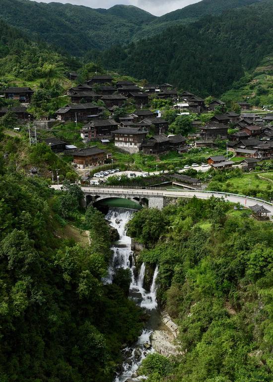 图为乌东村一隅。雷山县委宣传部供图
