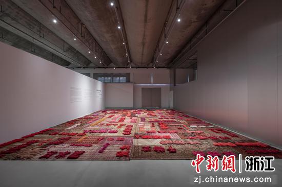 近日，展览一景。 （主办方供图）