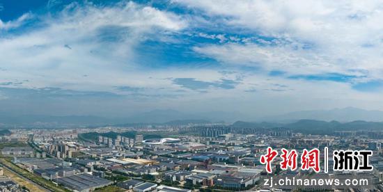 俯瞰丽水经开区。丽水经开区 供图