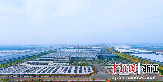 俯瞰金华开发区新能源汽车小镇。金华开发区 供图