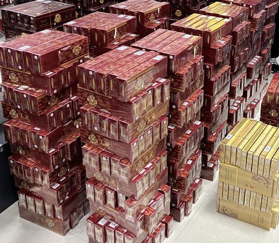 图为案件查获现场。韦继颖 摄