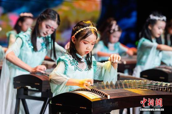 图为黔台音乐交流会现场。罗大富 摄