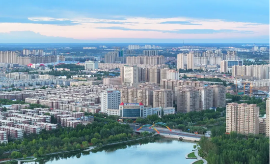 imag喀什城市建设。丁民 摄