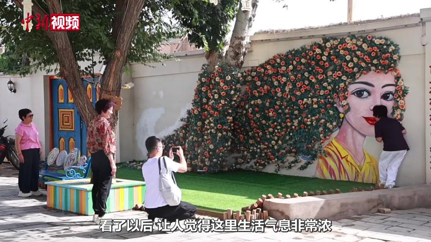 新疆龟兹小巷：昔日“泥巴巷”，如今人气旺