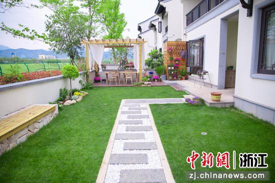 安吉县灵峰街道大竹园村美丽庭院。安吉县委宣传部供图 安吉县灵峰街道大竹园村美丽庭院。安吉县委宣传部供图