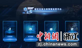 南太湖新区垃圾分类监管平台。南太湖新区 供图 南太湖新区垃圾分类监管平台。南太湖新区 供图