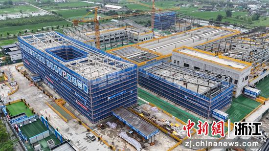 苍南东部制水厂在建工程。  温州市公用集团 供图 苍南东部制水厂在建工程。  温州市公用集团 供图