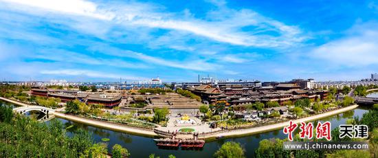 图为杨柳青古镇。（天津市西青区委宣传部 供图）