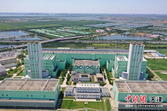 图为陈塘热电全景图。（天津市西青区委宣传部 供图）