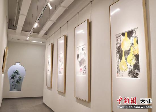 图为展览现场。（主办方供图）