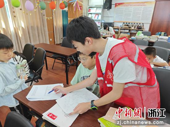 “假日学校”活动现场。北山街道 供图