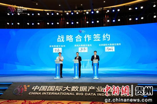 图为战略合作签约。