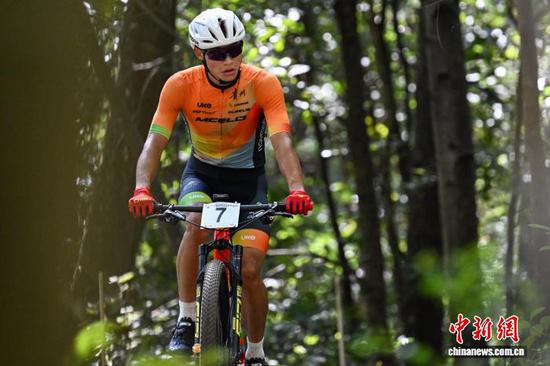 8月30日，越野赛比赛现场。 赛事组委会供图