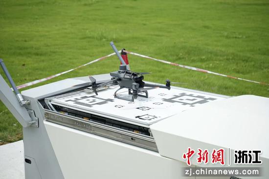 无人机巡检。 温州交发集团 供图 无人机巡检。 温州交发集团 供图