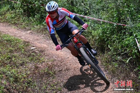 8月30日，越野赛比赛现场。 赛事组委会供图