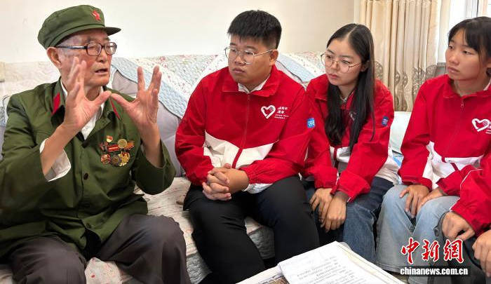（抗战胜利80周年）94岁老兵忆80年前晋中平原上的“烽火岁月”