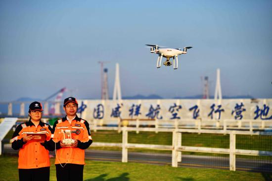 中国联通助力低空经济发展。