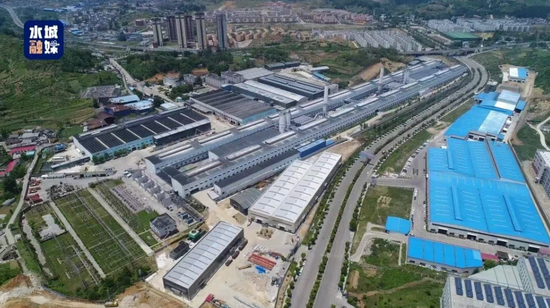 水城经开区铝产业园俯瞰图。（受访企业供图）