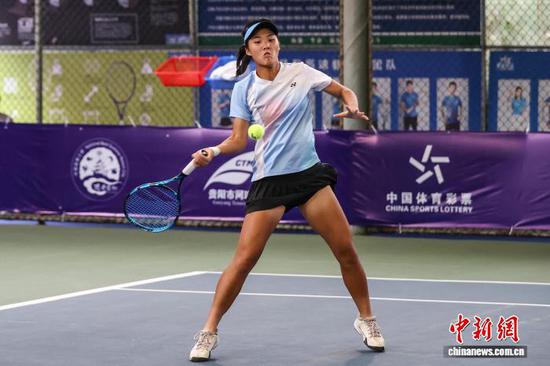 9月7日，女子单打预选赛。记者 瞿宏伦 摄