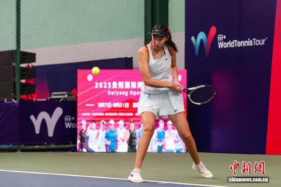 9月7日，女子单打预选赛。记者 瞿宏伦 摄