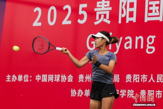 9月7日，女子单打预选赛。记者 瞿宏伦 摄
