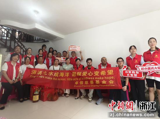 近日，暖心慰问活动现场。林海涌供图